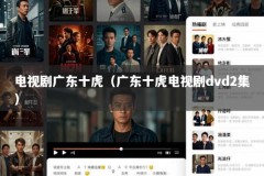 电视剧广东十虎（广东十虎电视剧dvd2集）