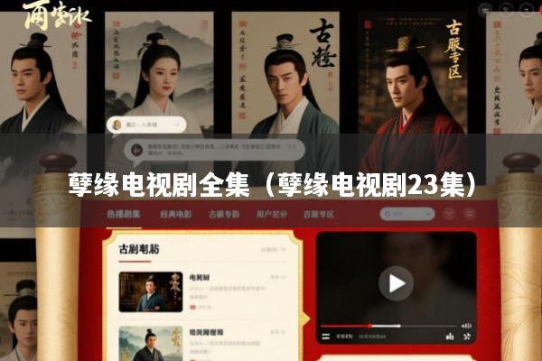 孽缘电视剧全集(孽缘电视剧23集)