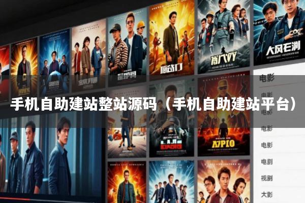 手机自助建站整站源码(手机自助建站平台)