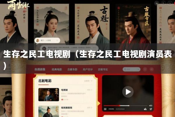生存之民工电视剧(生存之民工电视剧演员表)