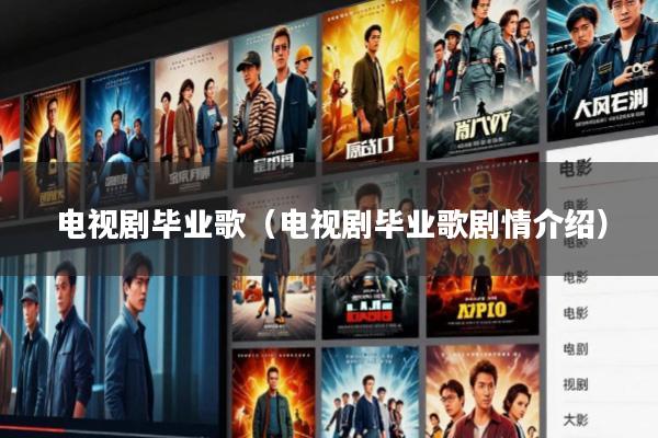 电视剧毕业歌(电视剧毕业歌剧情介绍)