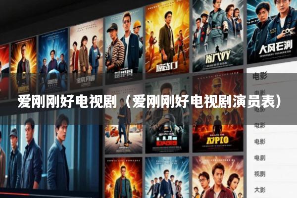 爱刚刚好电视剧(爱刚刚好电视剧演员表)